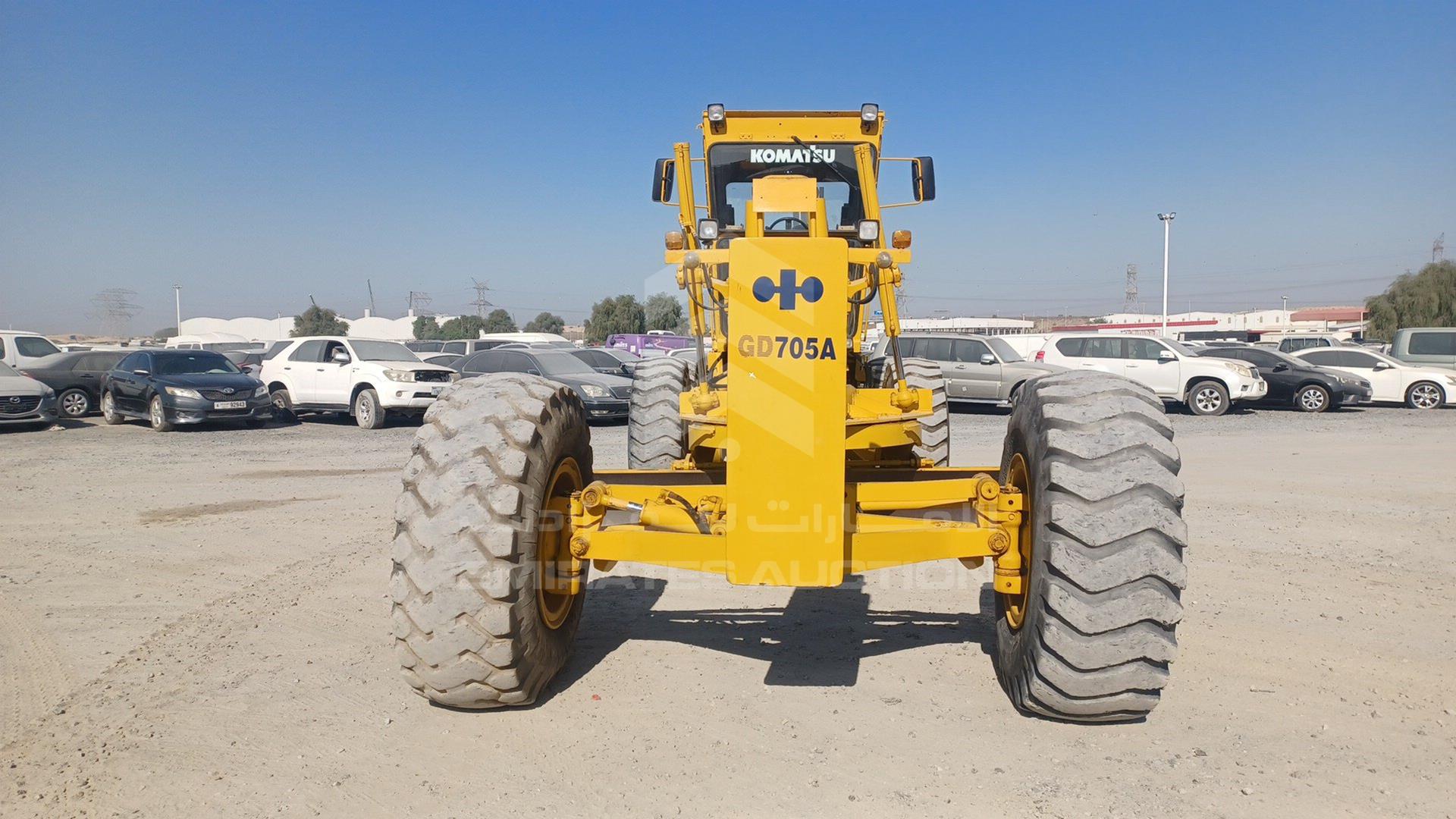 2012 KOMATSU GD705A-4 VIN: KMTGD019J01025264