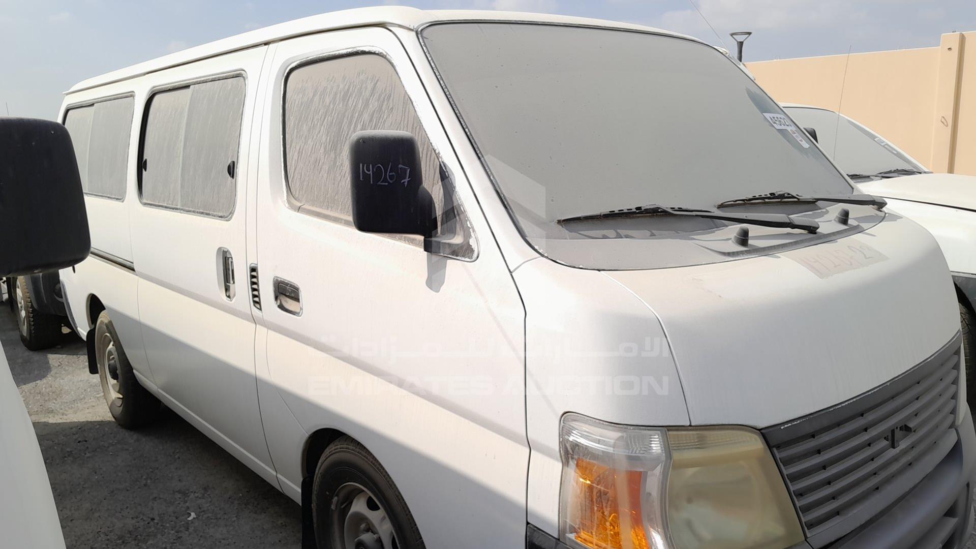 2010 NISSAN URVAN VIN: JN6AE54S3AX021834