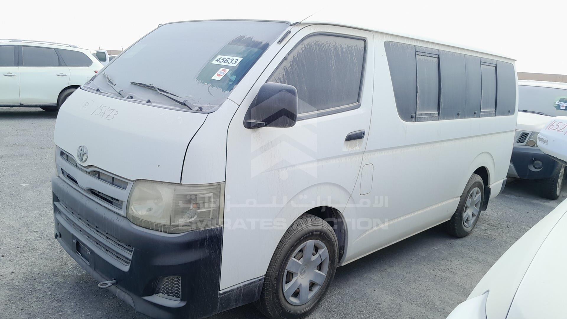 2013 TOYOTA HIACE VIN: JTGJX02P6D0046015