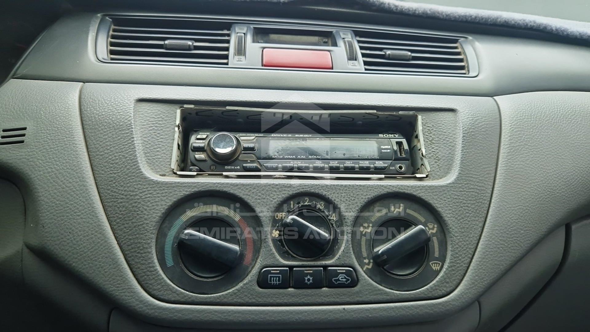 2008 MITSUBISHI LANCER VIN: JMYSRCS1A8U737075