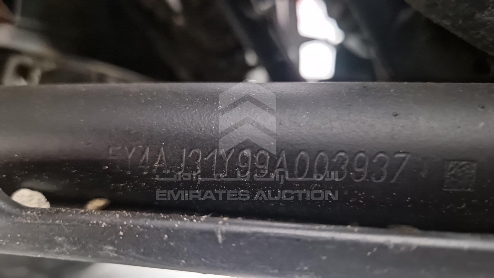 0 YAMAHA --- VIN: 5Y4AJ31Y99A003937