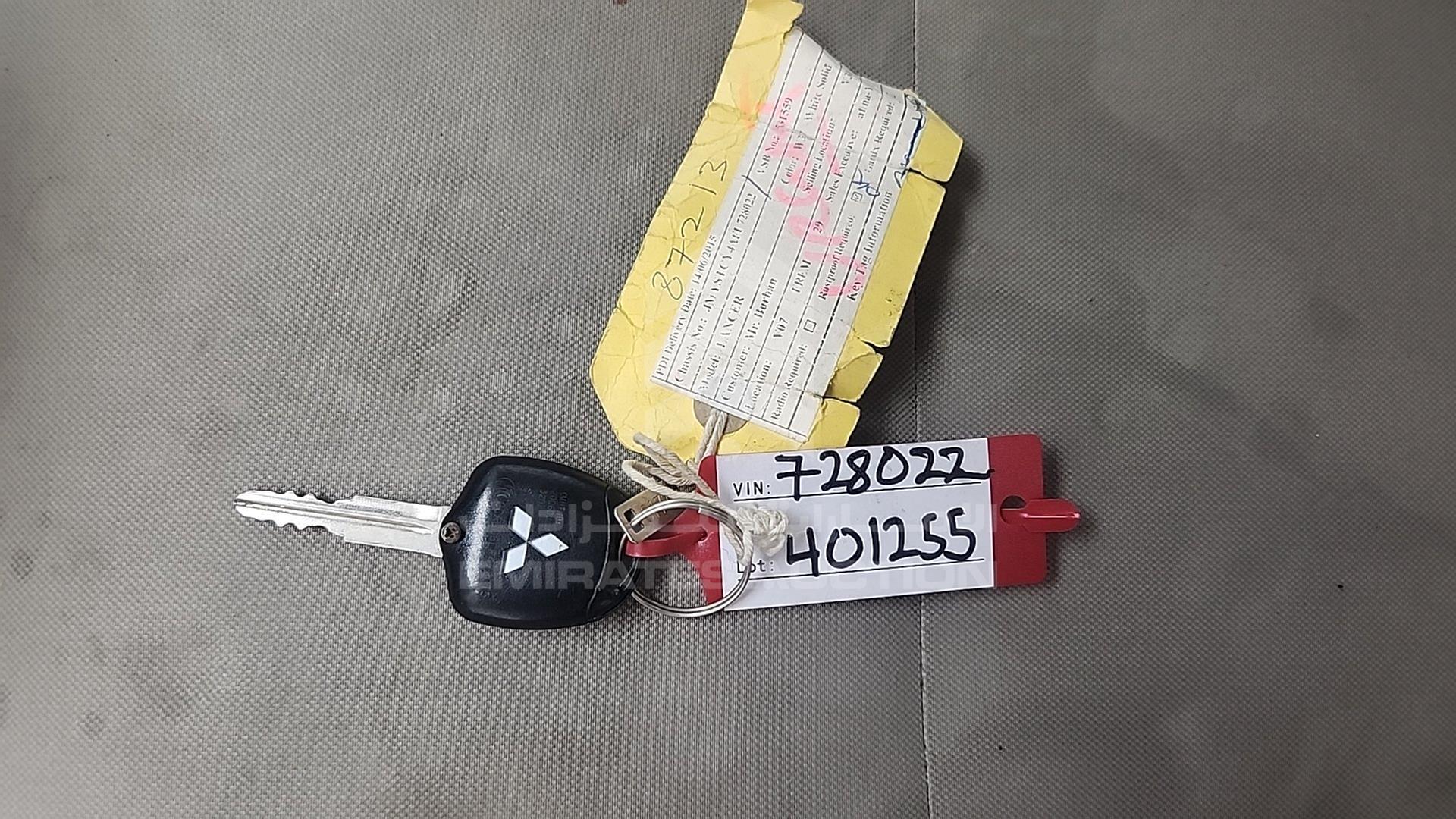 2015 MITSUBISHI LANCER VIN: JMYSTCY4AFU728022