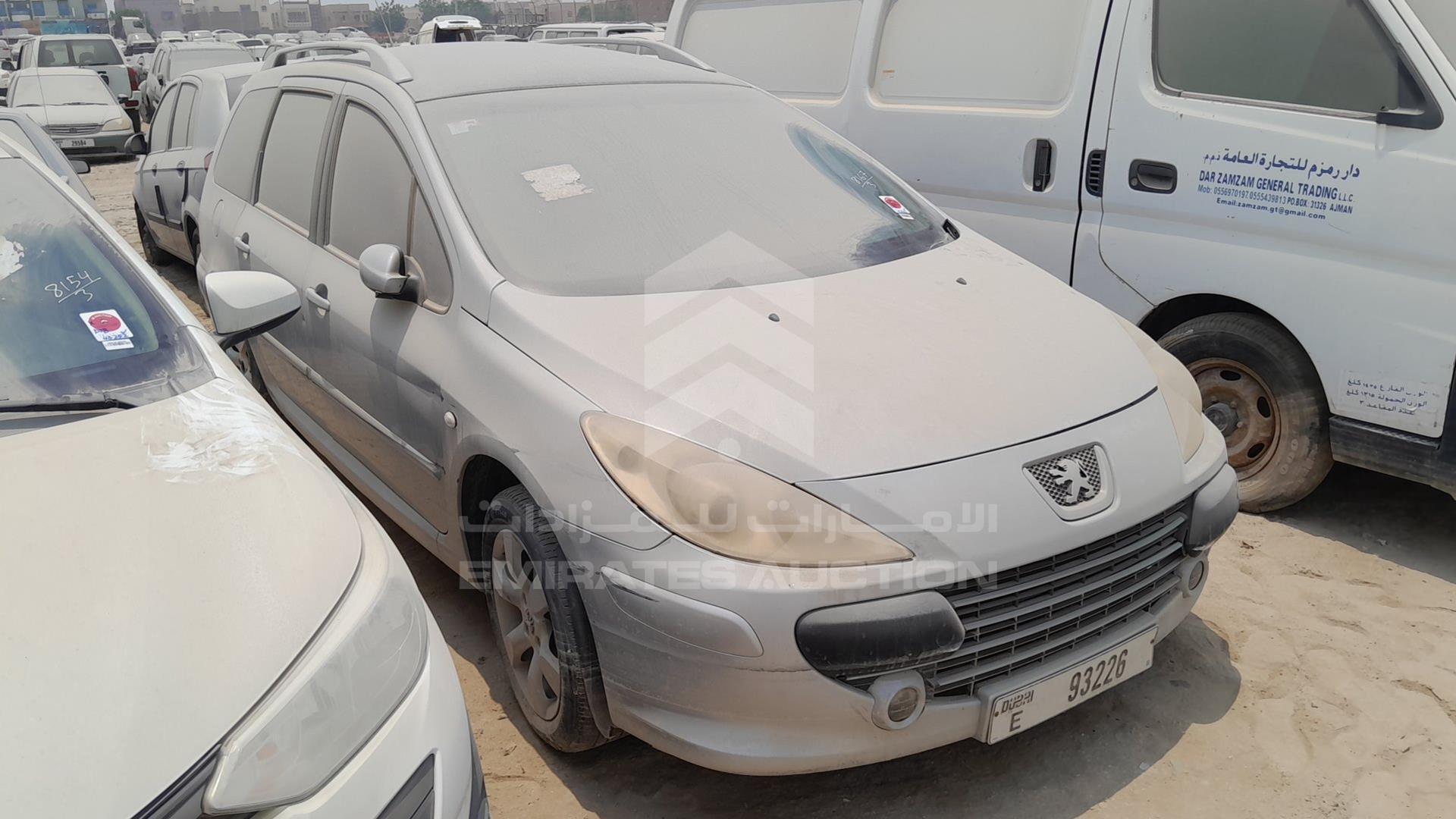 2007 PEUGEOT 307SW VIN: VF33HRFJF7S015828