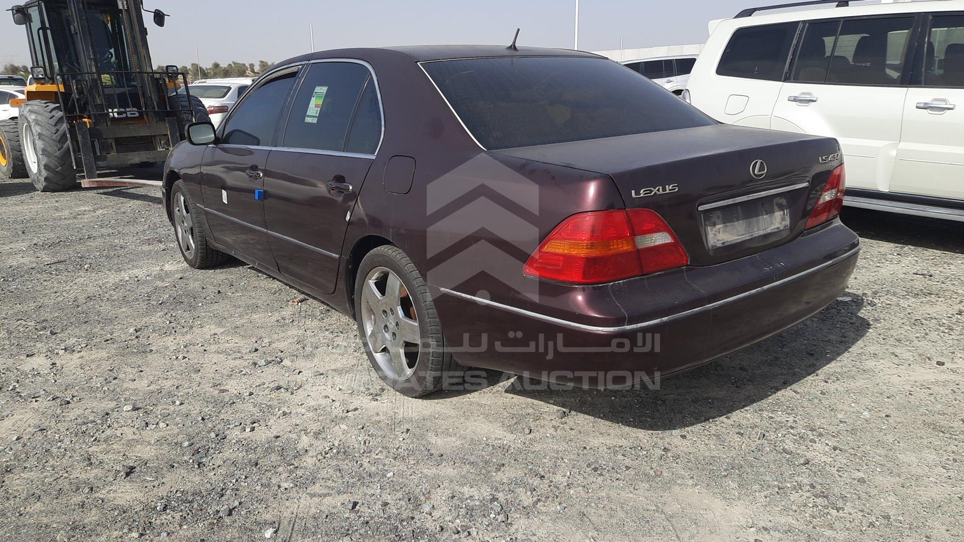 2001 LEXUS LS 430 VIN: JTHBN30F310038094