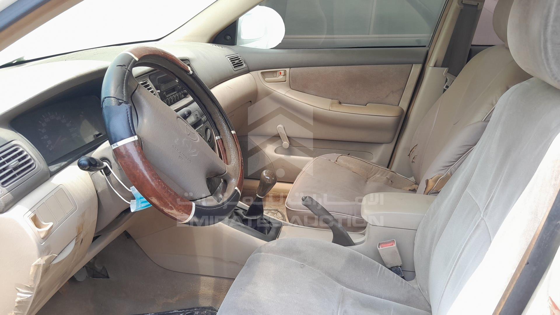 2002 TOYOTA COROLLA VIN: JTDBW23E920019823