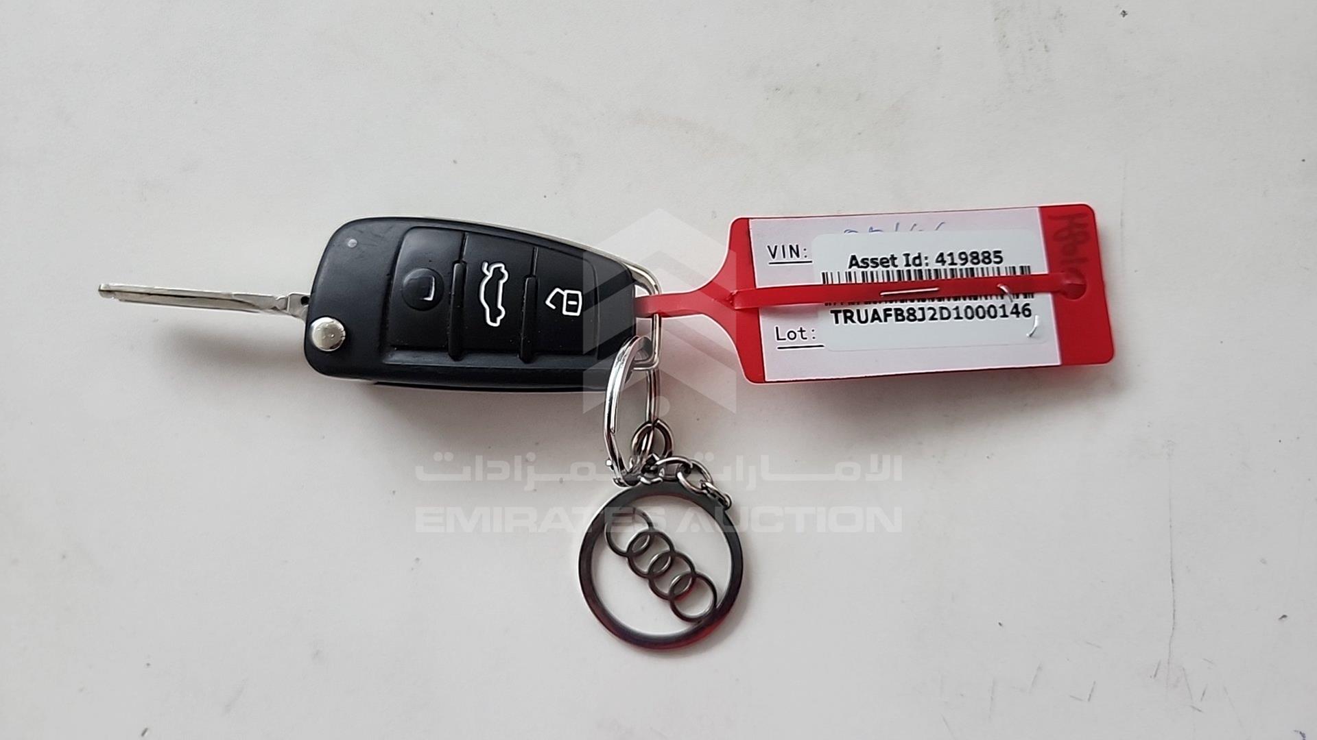 2013 AUDI TT VIN: TRUAFB8J2D1000146