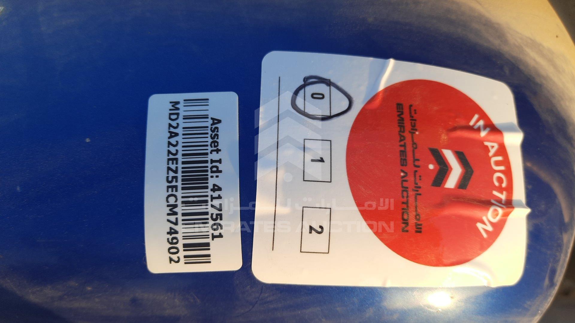 2014 BAJAJ 220 CC VIN: MD2A22EZ5ECM74902