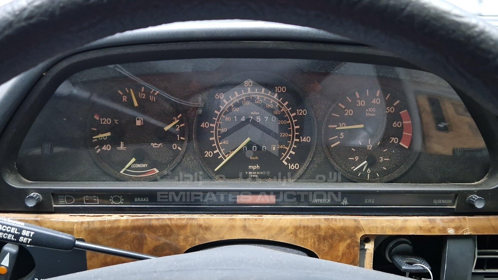1985 MERCEDES SEL 500 VIN: WDBCA37D9FA128078