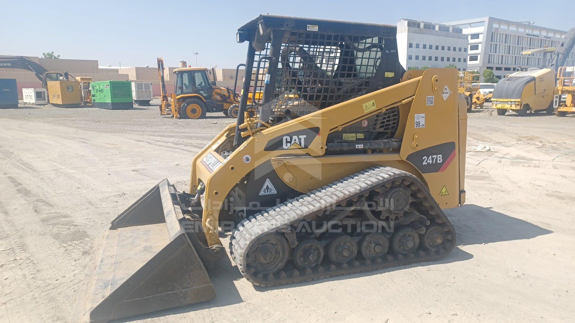 2008 CAT 247B2 VIN: CAT0247BCMTL05935