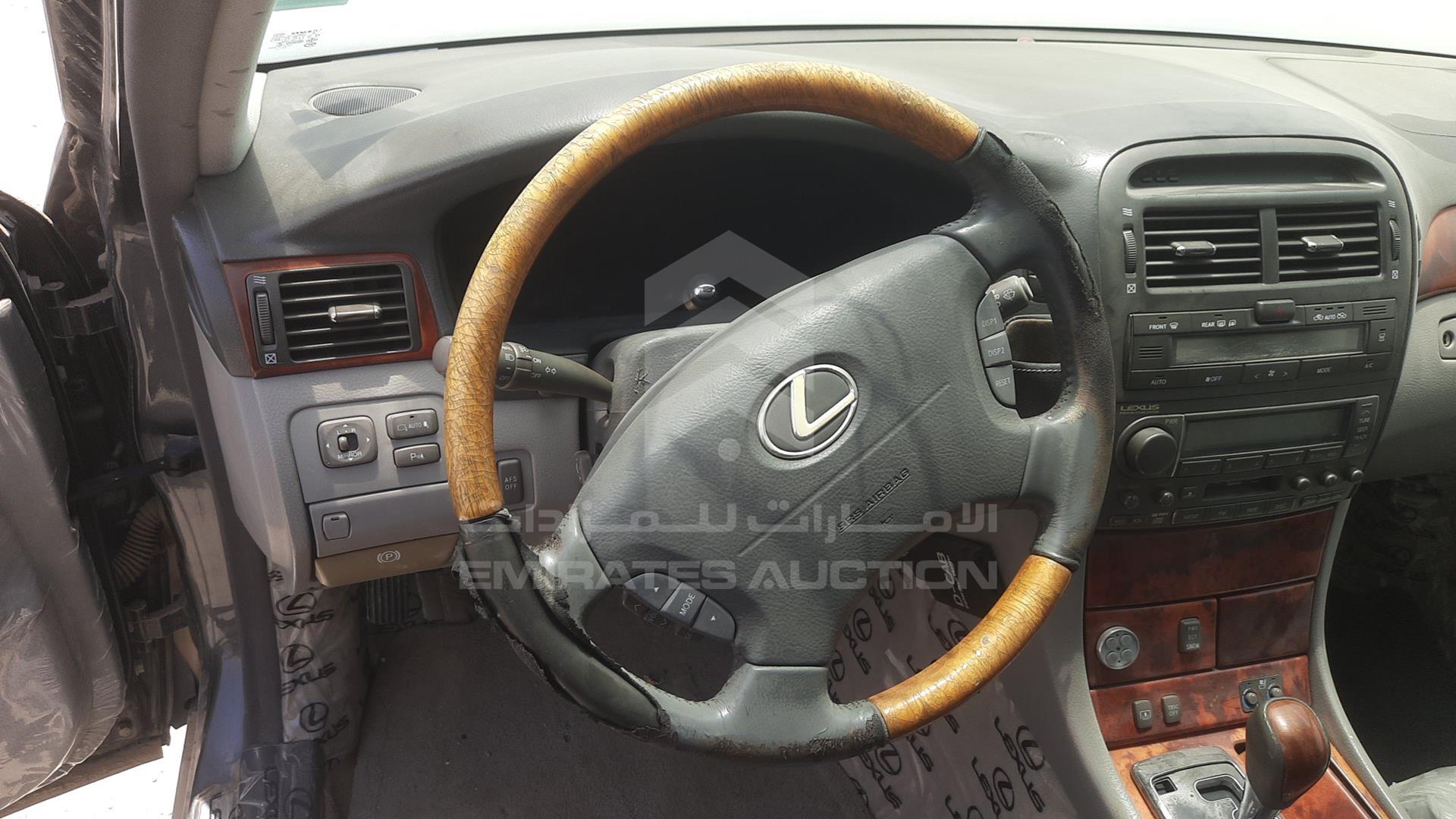 2005 LEXUS LS 430 VIN: JTHBN36F855001736