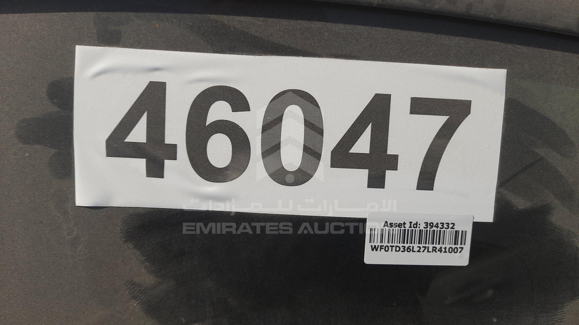 2007 FORD FOCUS VIN: WF0TD36L27LR41007