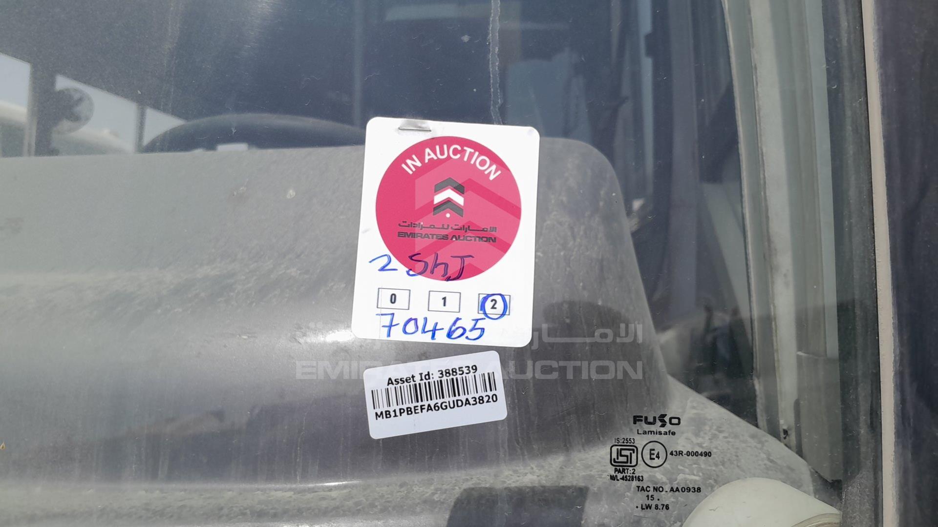 2016 ASHOK LEYLAND FALCON VIN: MB1PBEFA6GUDA3820