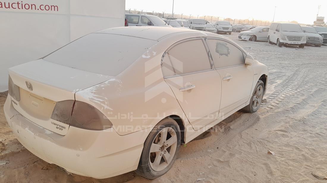 هوندا سيفيك 2008 — الزاوية الخلفية اليمنى — صورة 8