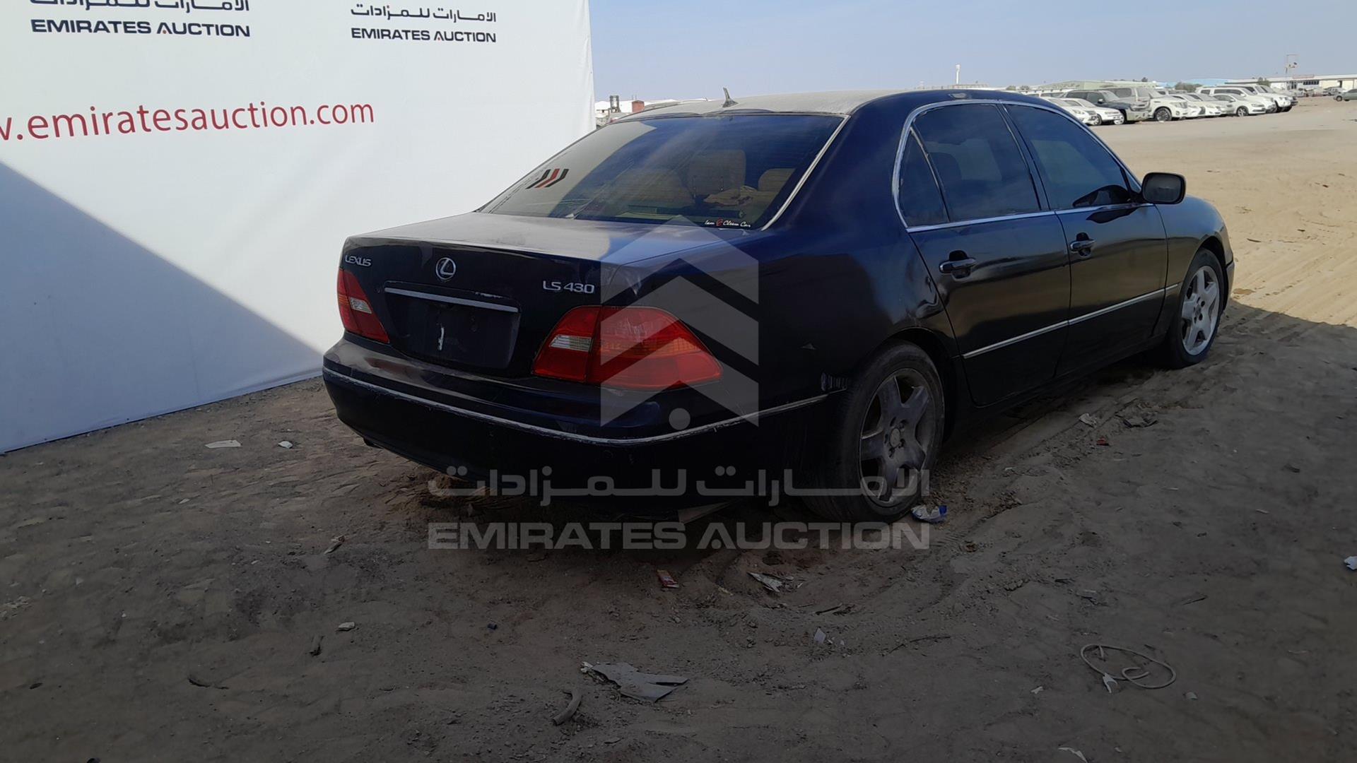 2001 LEXUS LS 430 VIN: JTHBN30F610051499