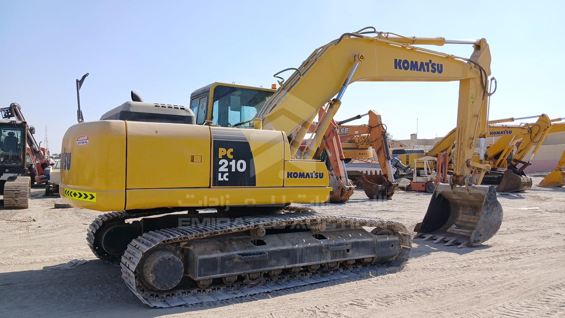 2012 KOMATSU PC210 VIN: KMTPC180T94L70253