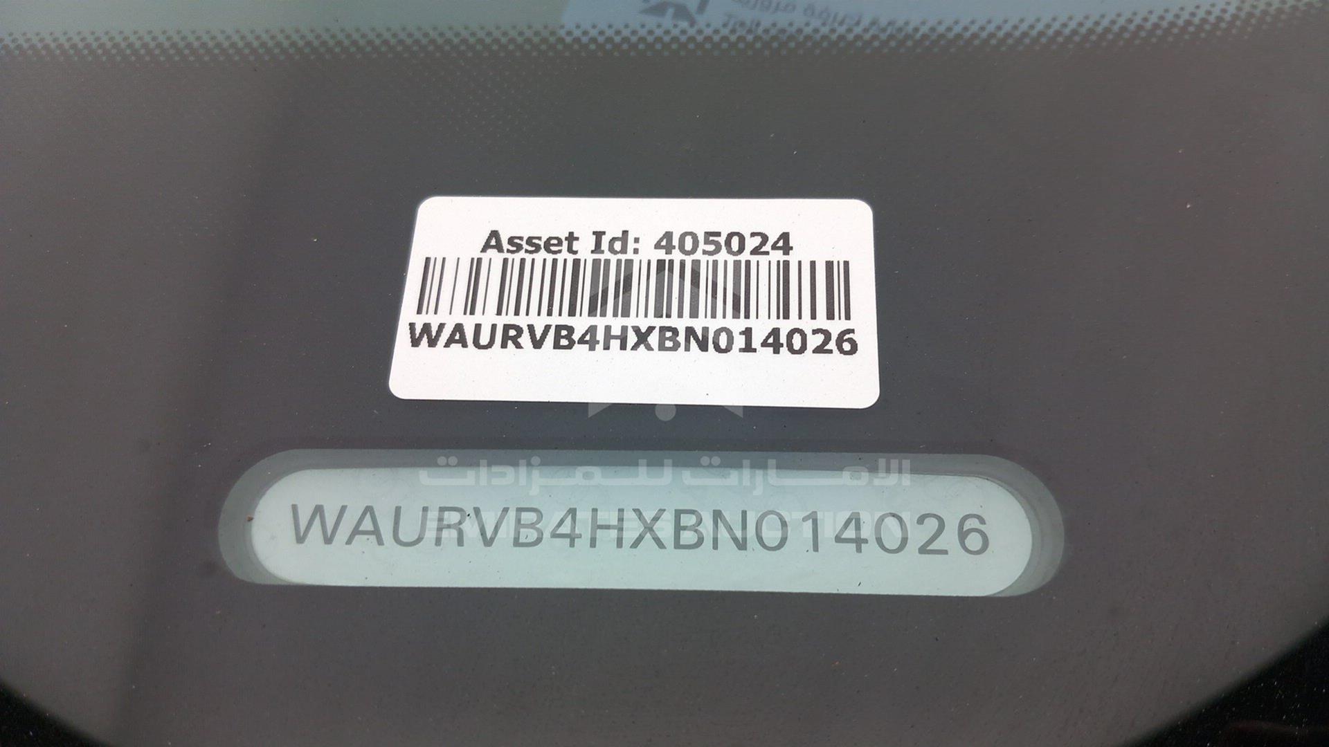 2011 AUDI A8 VIN: WAURVB4HXBN014026