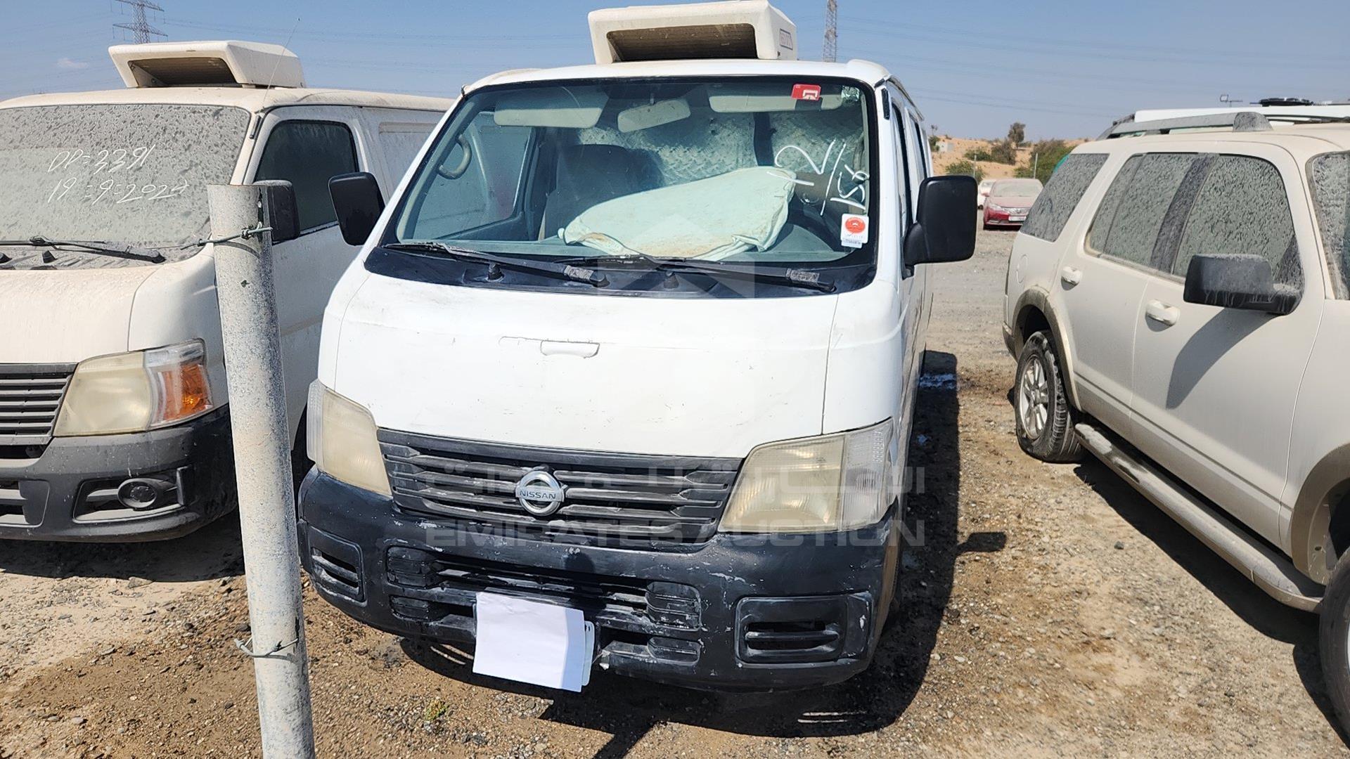 2006 NISSAN URVAN VIN: JN6FE52S26X408682