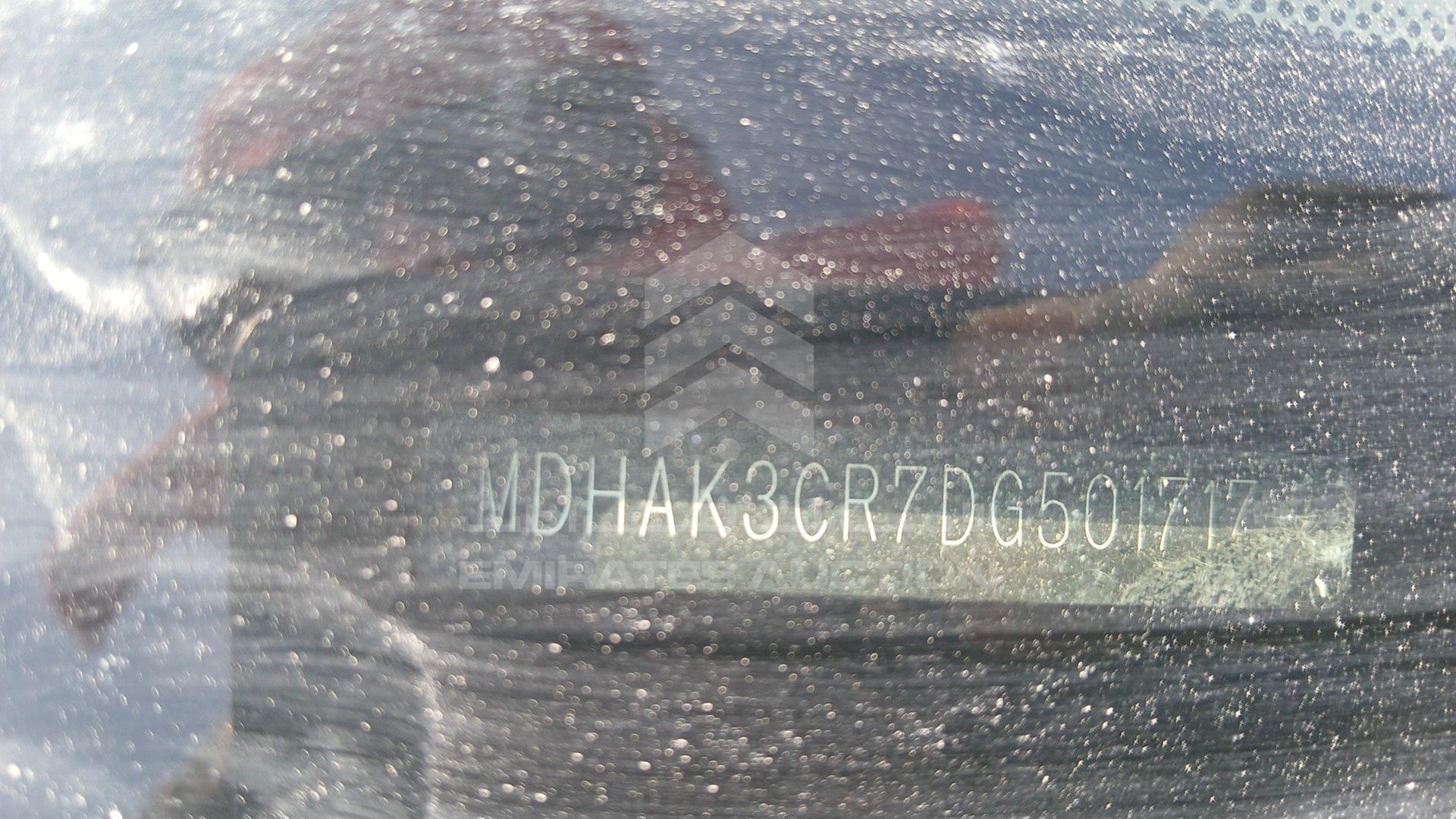 2013 NISSAN MICRA VIN: MDHAK3CR7DG501717