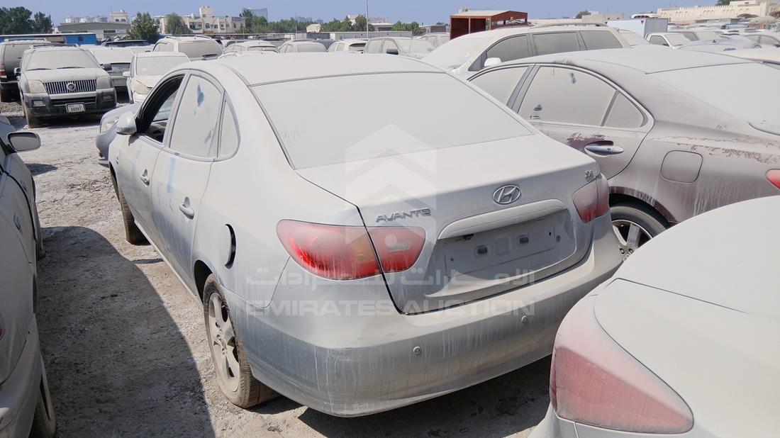 2007 Hyundai Avante - Scrap without document — Rear Left Angle — Photo 5
