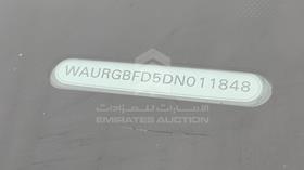 2013 Audi A8 — VIN on Frame — Photo 5 — Thumbnail