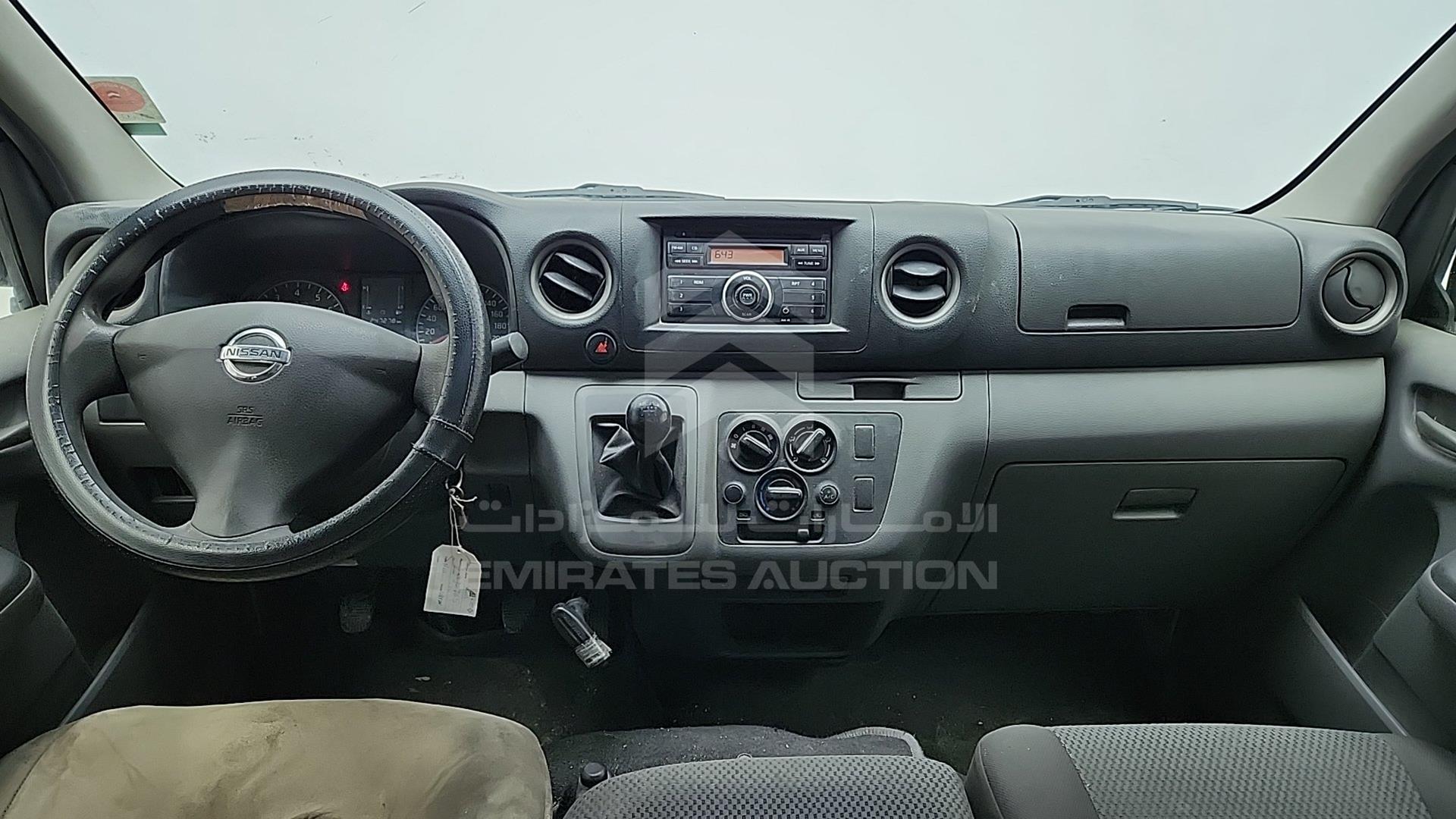 2015 NISSAN URVAN VIN: JN6BE6BSXF9001413
