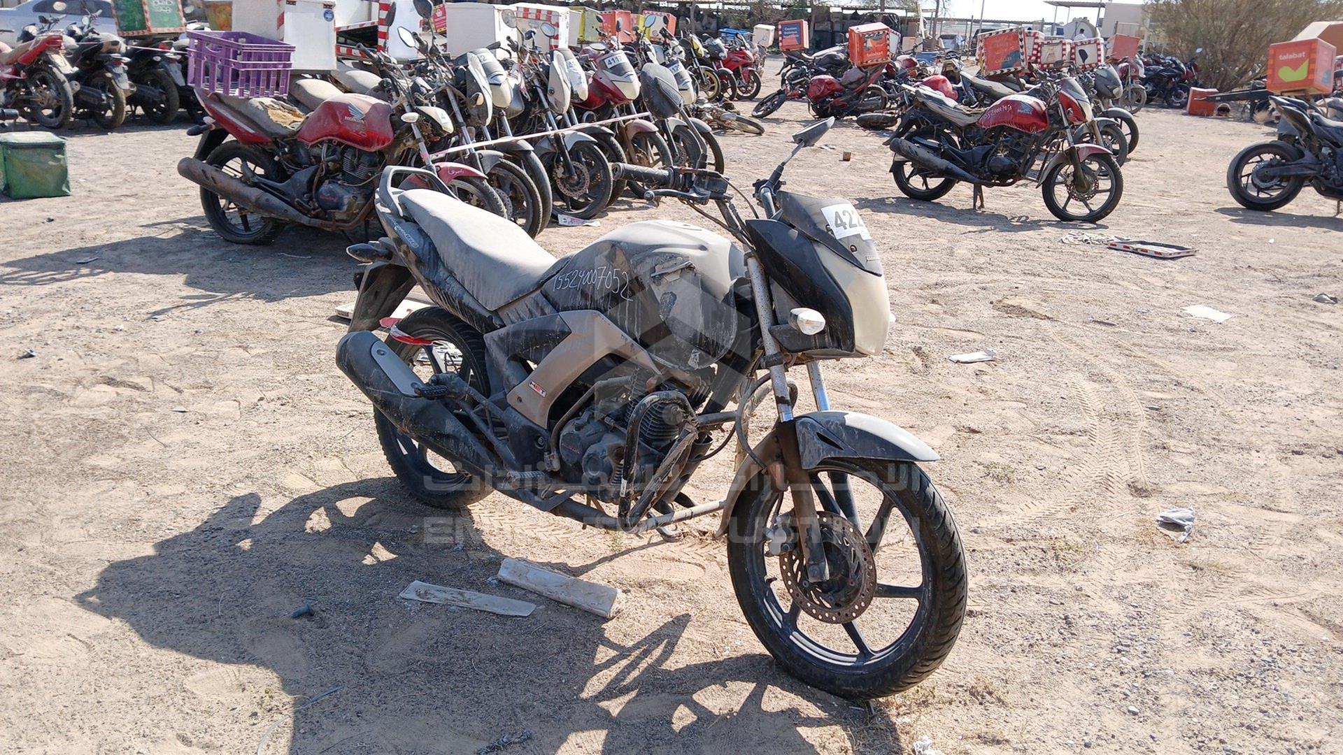 2016 HONDA UNICORN VIN: ME4KC2037G8003970