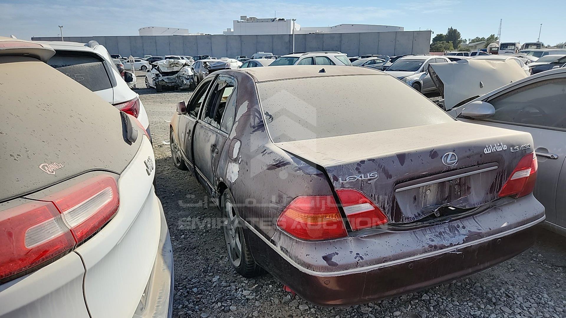 2001 LEXUS LS 430 VIN: JTHBN30F510007414
