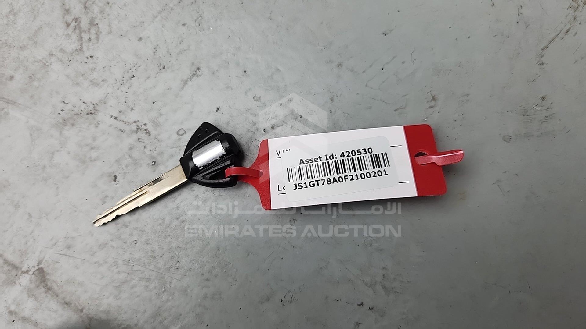 2015 SUZUKI GSXR 1000 VIN: JS1GT78A0F2100201