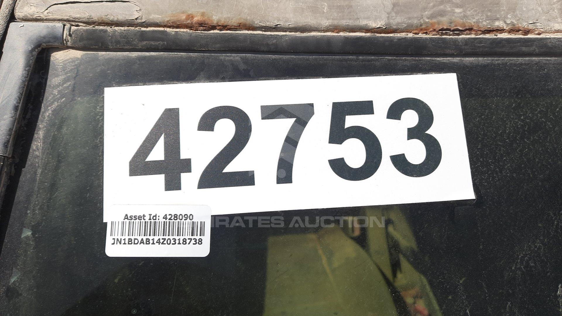1997 NISSAN SUNNY VIN: JN1BDAB14Z0318738