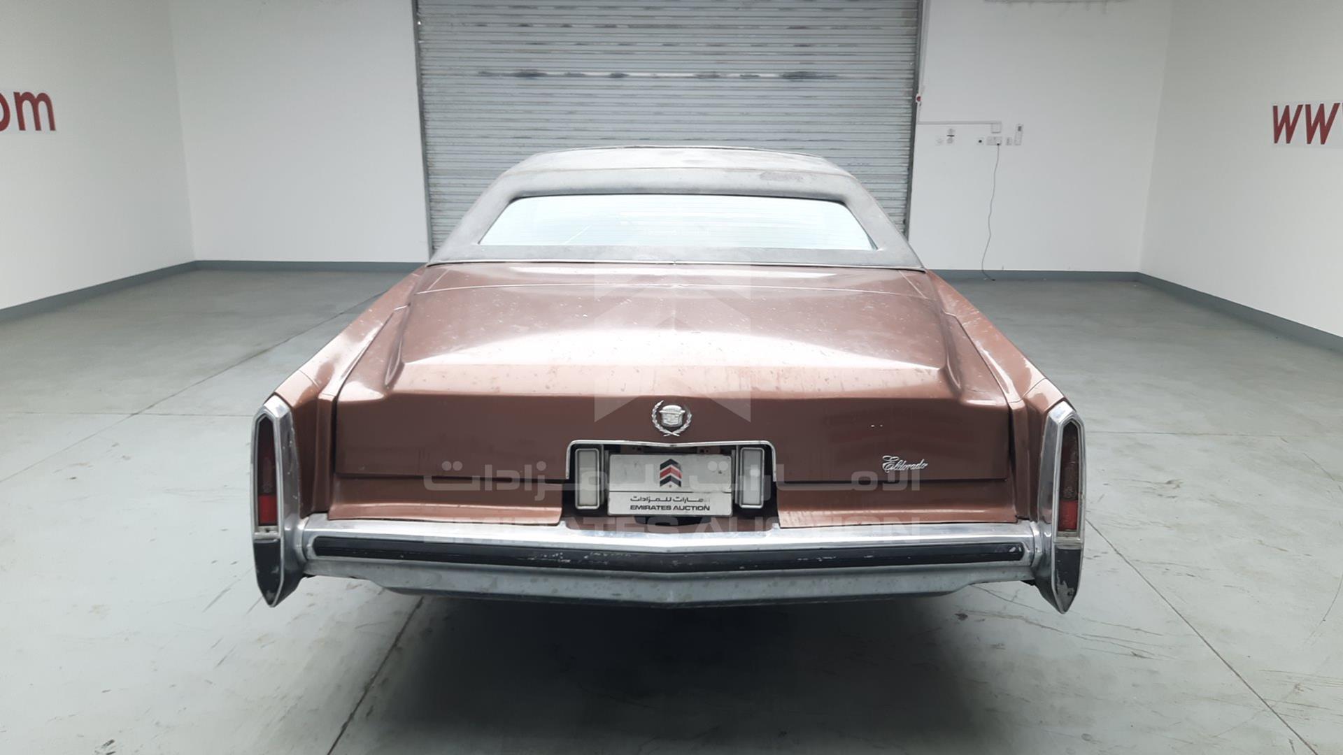 1978 CADILLAC ELDORADO VIN: 6L47S8Q277231
