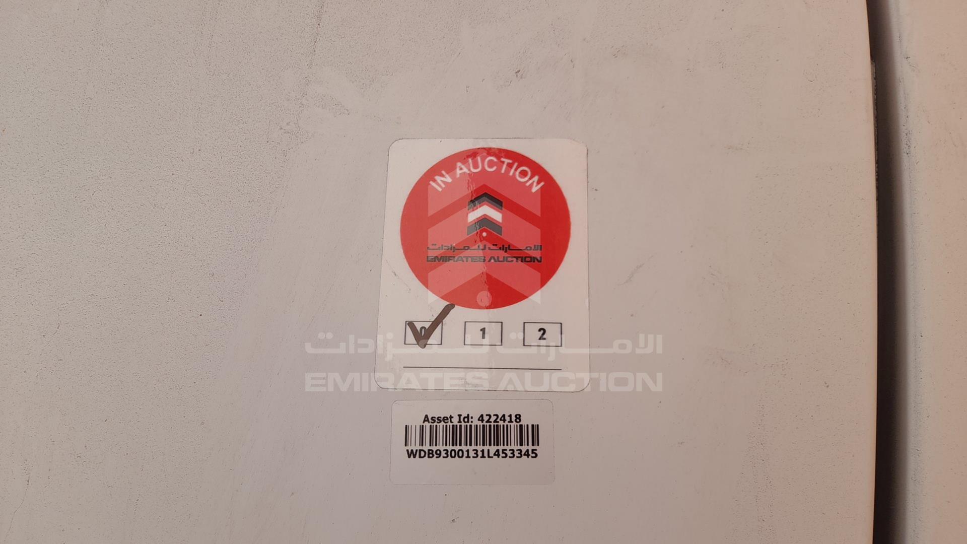 0 MERCEDES ACTROS VIN: WDB9300131L453345
