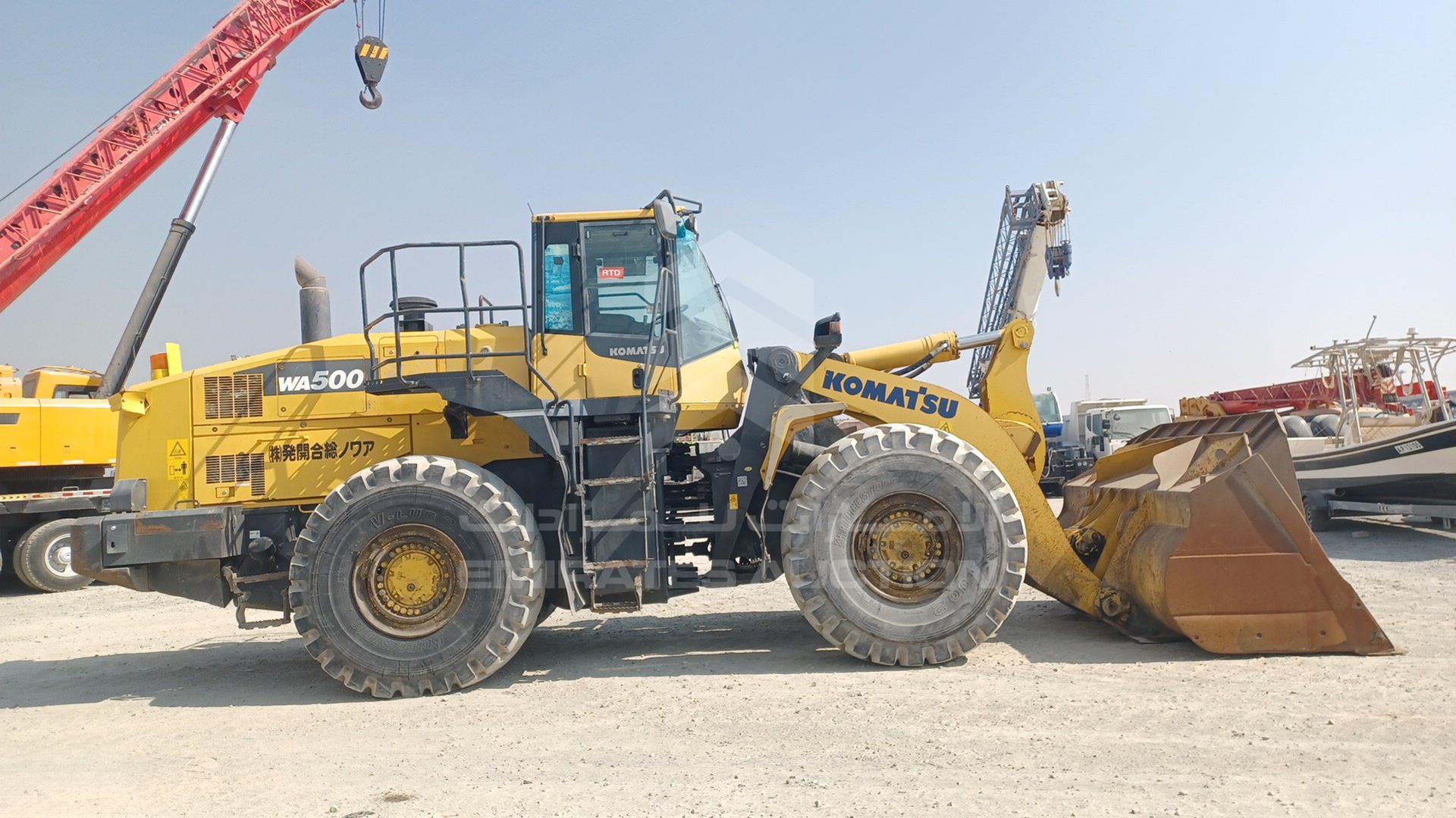 2015 KOMATSU WA500 VIN: KMTWA119P29010405