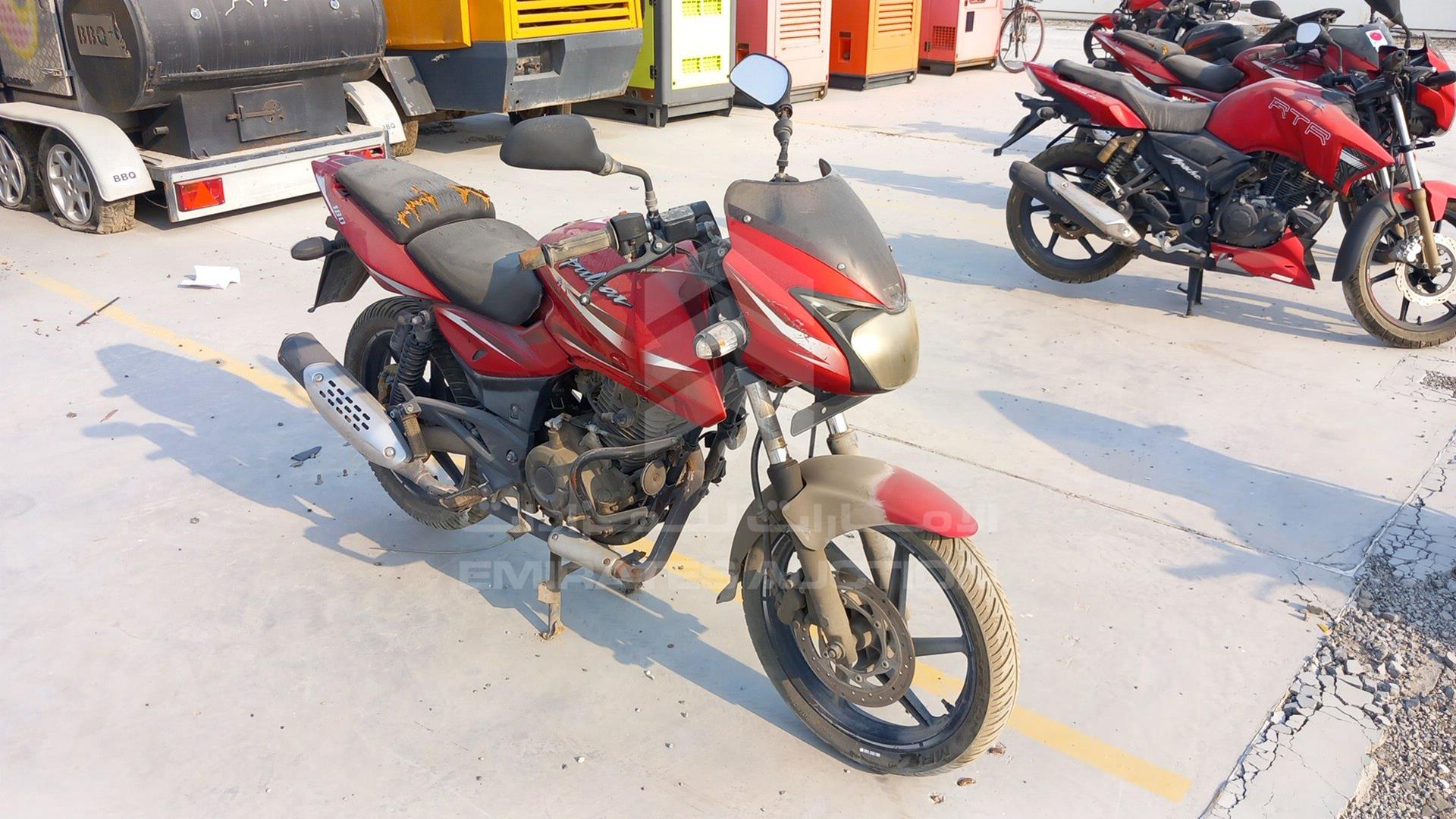 2018 BAJAJ PULSAR 180CC VIN: MD2A12DY6JCA69138