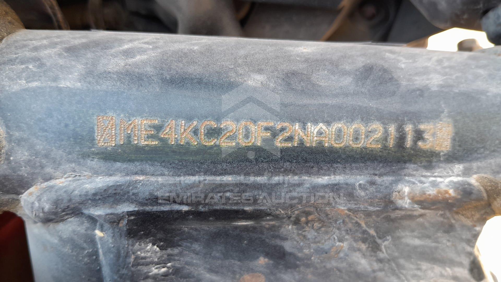 2022 HONDA UNICORN VIN: ME4KC20F2NA002113