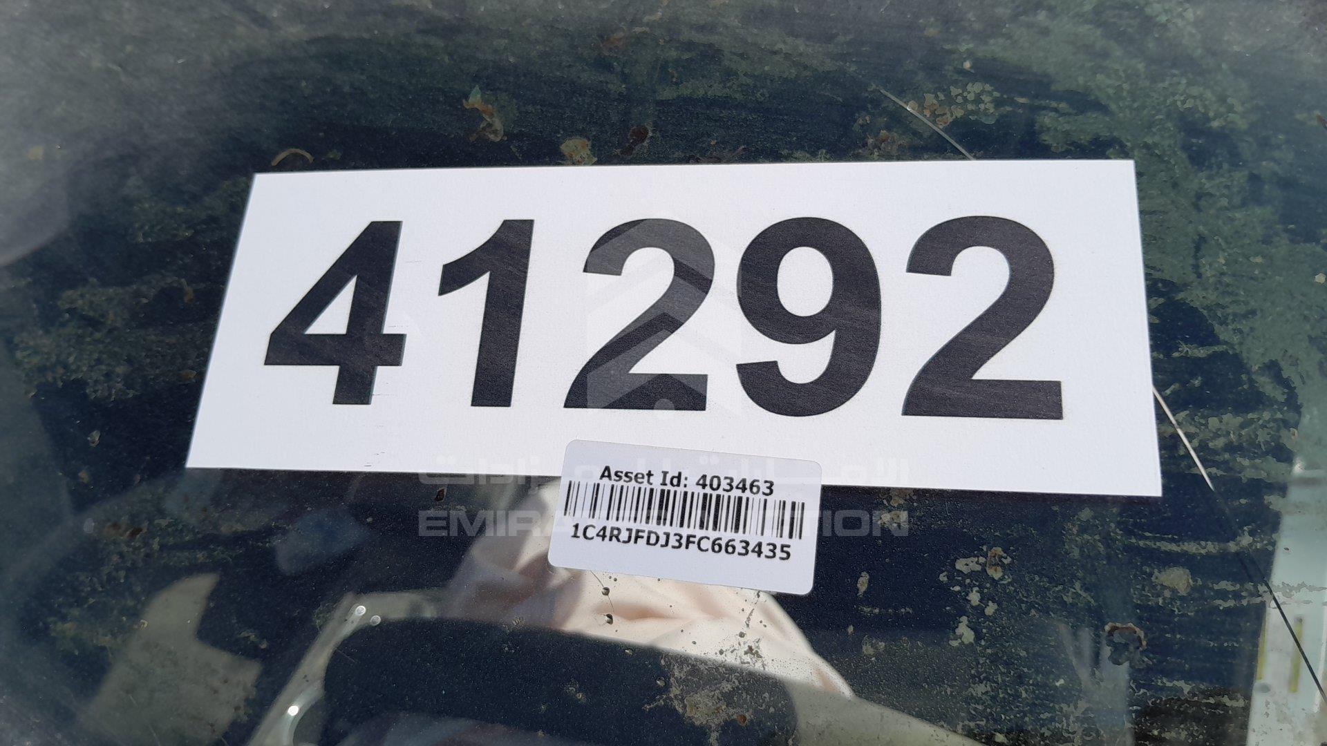 1C4RJFDJ3FC663435 - 2015 Jeep Grand Cherokee - #502018