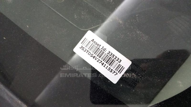 JS3TD54V274115577 Auction: EmiratesAuction Lot: 408892 JS3TD54V274115577 Suzuki Grand Vitara 2007 WHITE Photo 4
