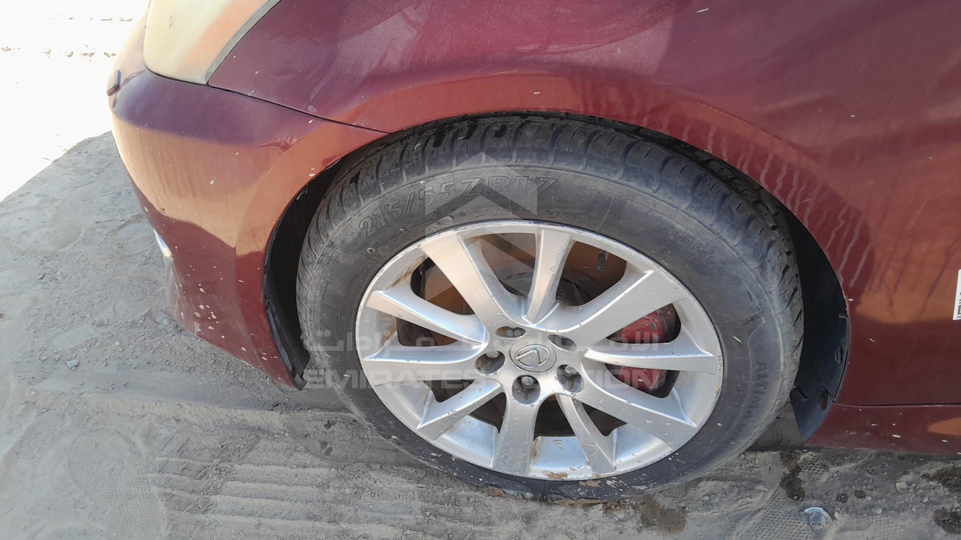 2010 LEXUS IS300 VIN: JTHFG2526A2500731