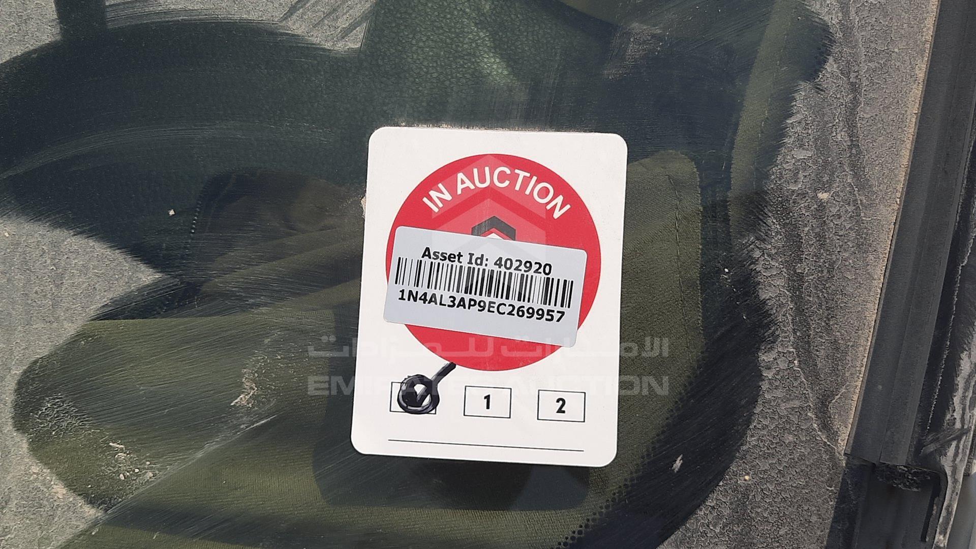 2014 NISSAN ALTIMA VIN: 1N4AL3AP9EC269957