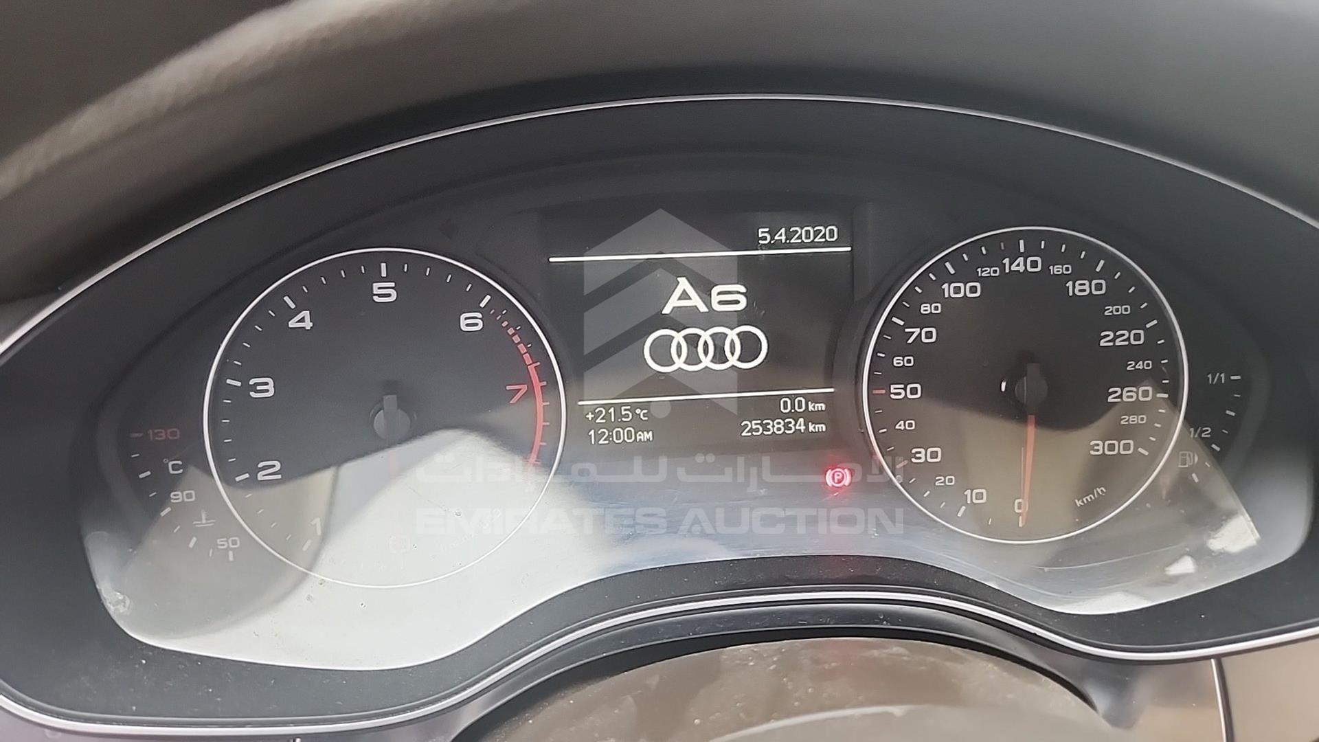 2013 AUDI A6 VIN: WAUAFCFC7DN087603