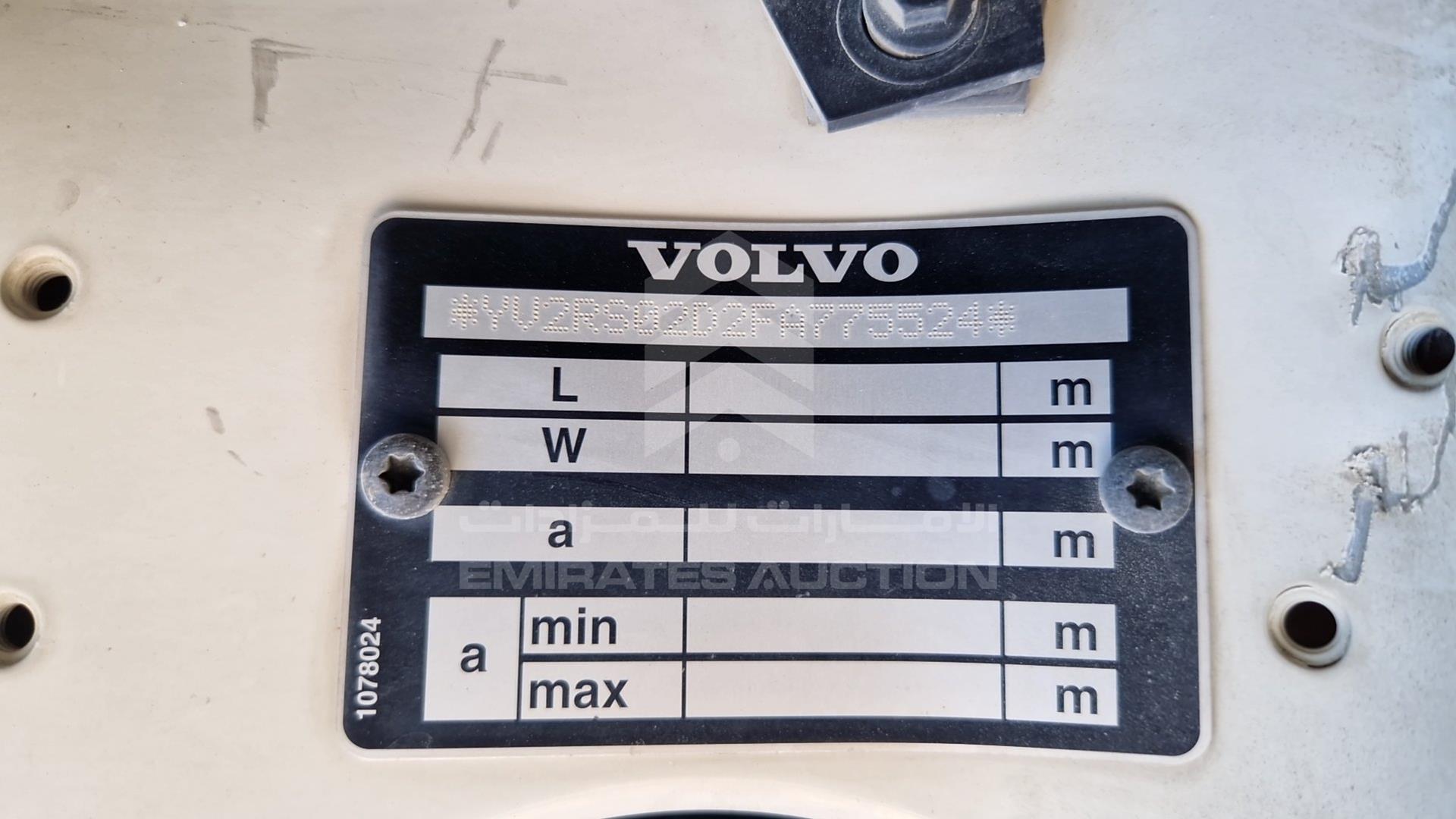 2015 VOLVO FH 440 VIN: YV2RS02D2FA775524