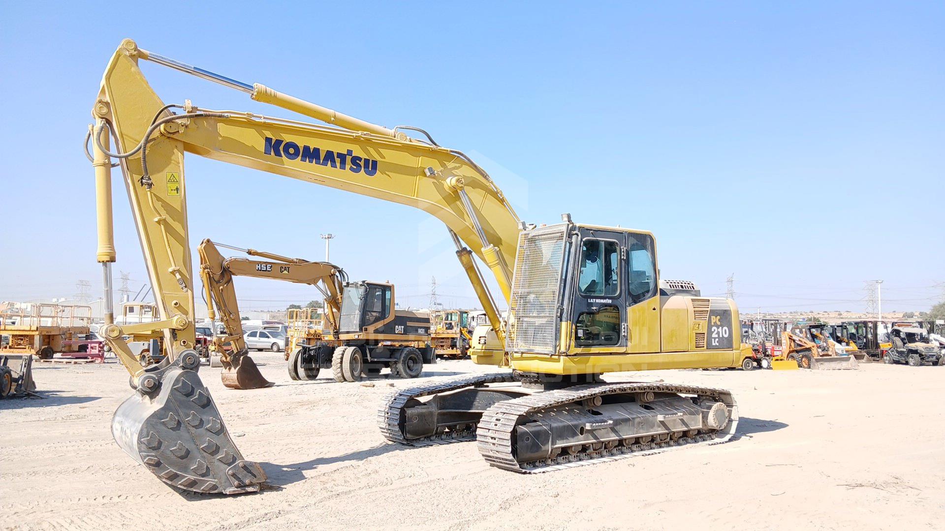 2012 KOMATSU PC210 VIN: KMTPC180T94L70253