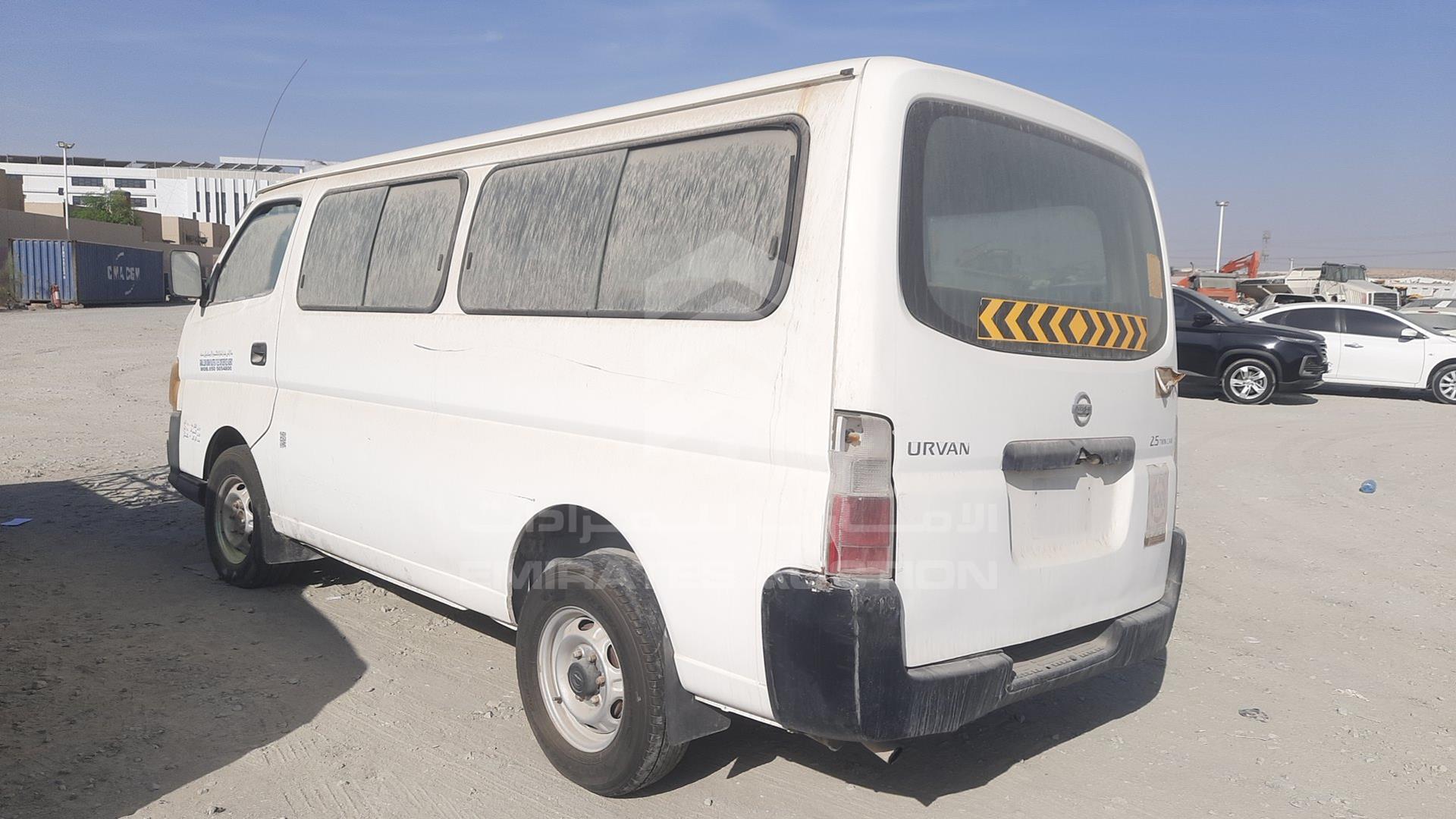 2008 NISSAN URVAN VIN: JN6AE54S38X002341