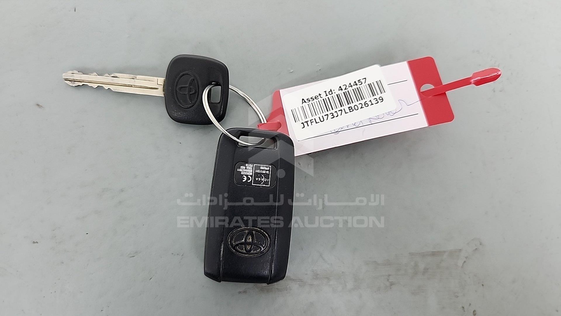 2020 TOYOTA LAND CRUISER VIN: JTFLU73J7LB026139