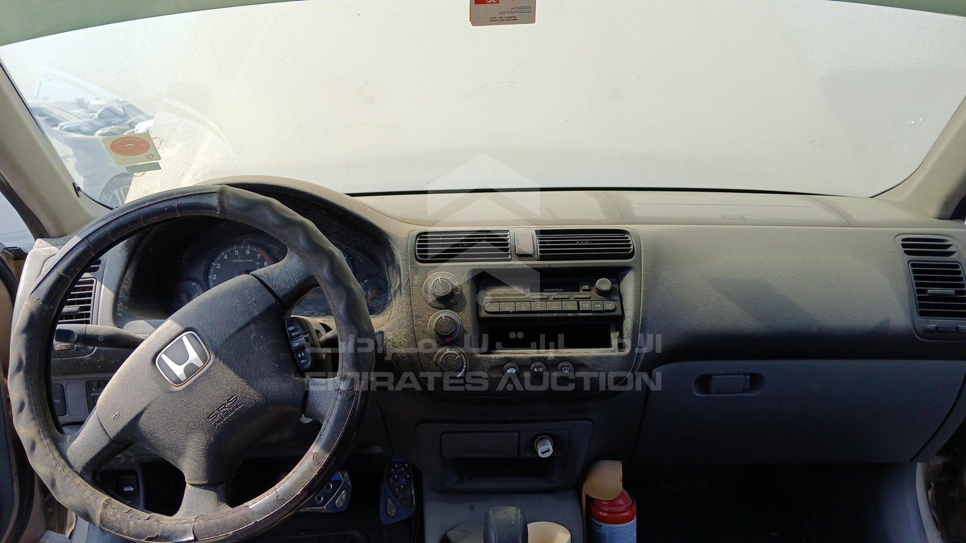 2001 HONDA CIVIC VIN: JHMES16881S400251