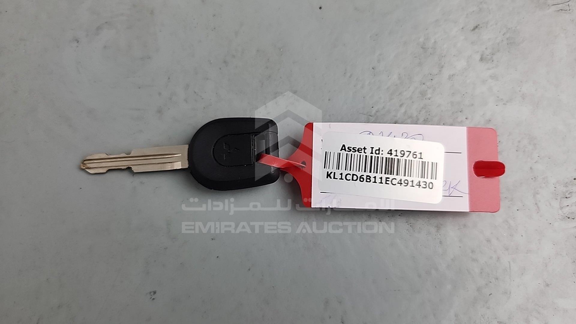 2014 CHEVROLET SPARK VIN: KL1CD6B11EC491430