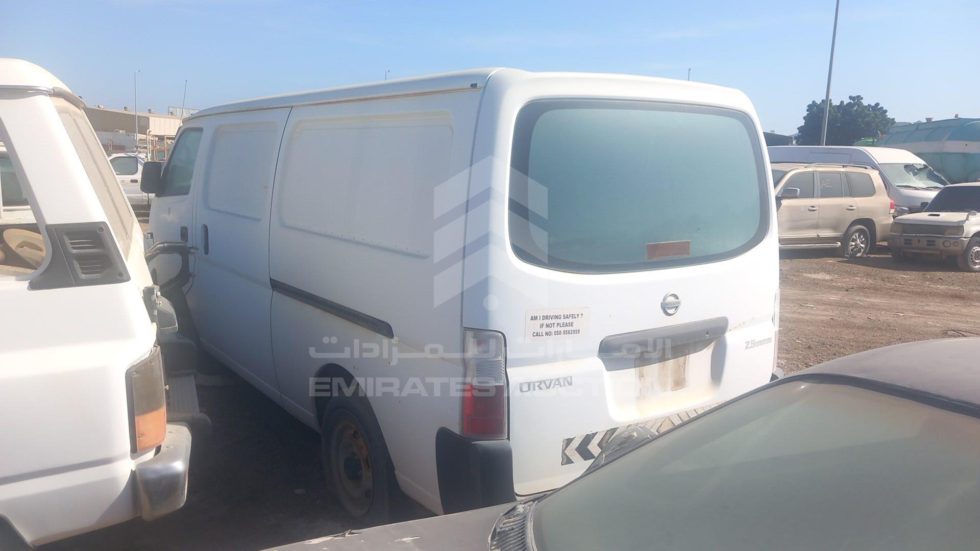 2009 NISSAN URVAN VIN: JN6AE52S99X101881