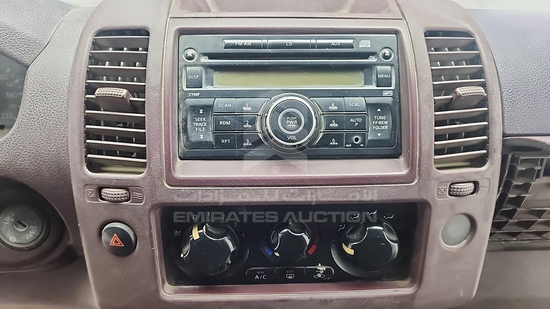 2012 NISSAN NAVARA VIN: MNTCD03Y1C6002188