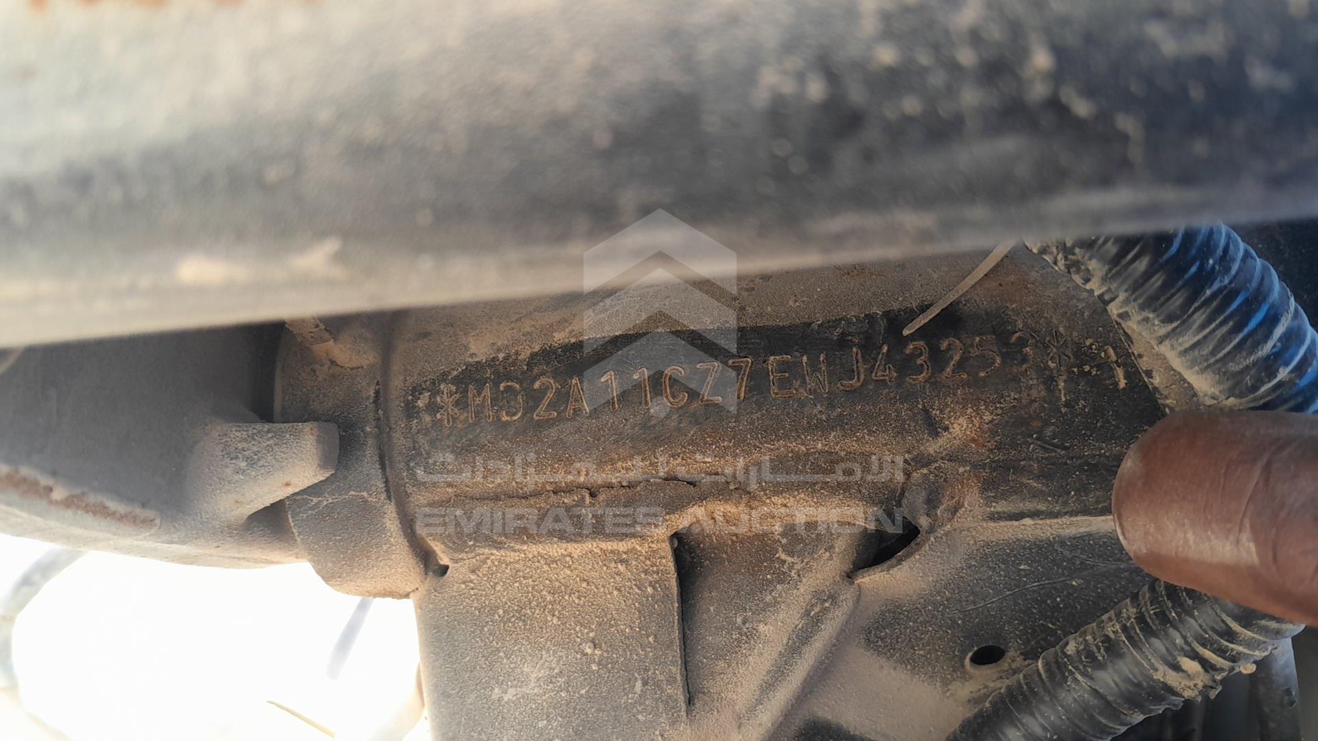 2015 BAJAJ 150 CC VIN: MD2A11CZ7EWJ43253