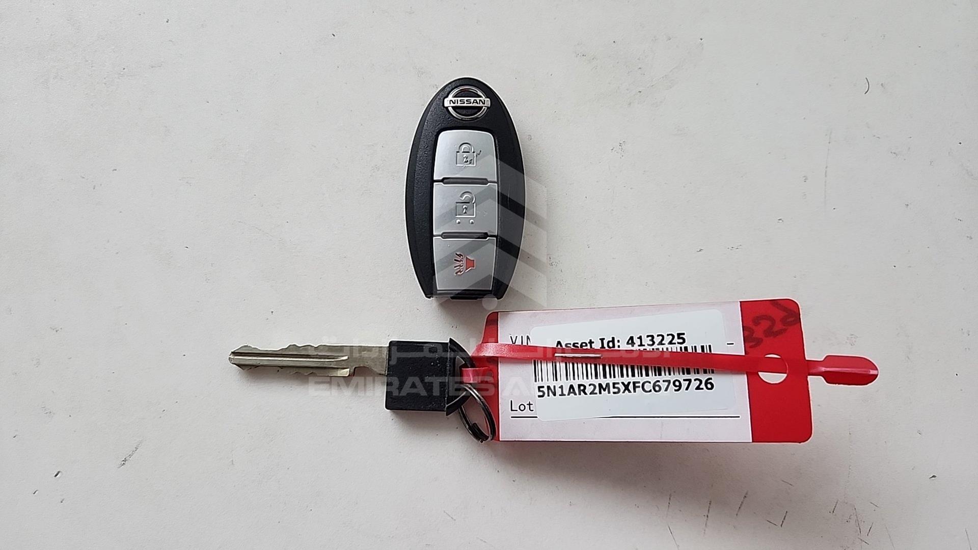 2015 NISSAN PATHFINDER VIN: 5N1AR2M5XFC679726