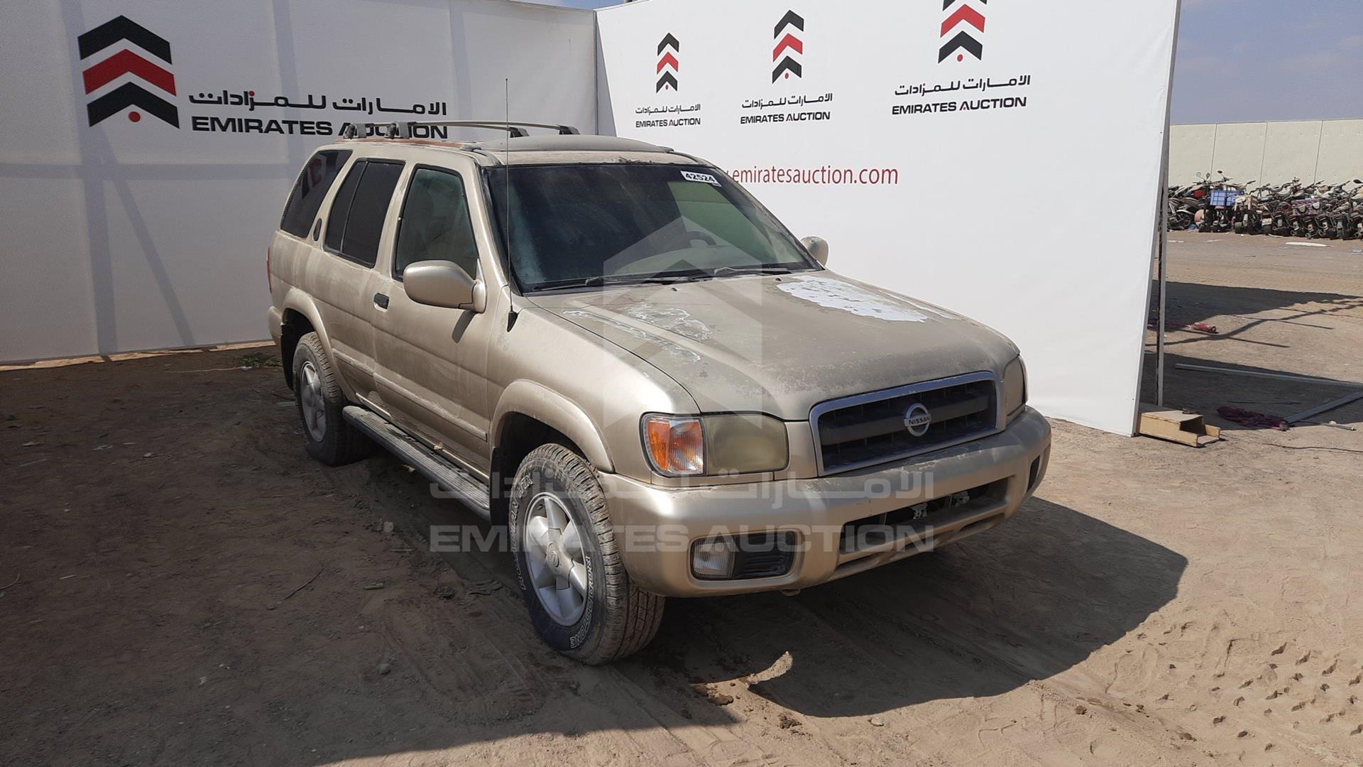 2001 NISSAN PATHFINDER VIN: JN8DR09Y31W596577